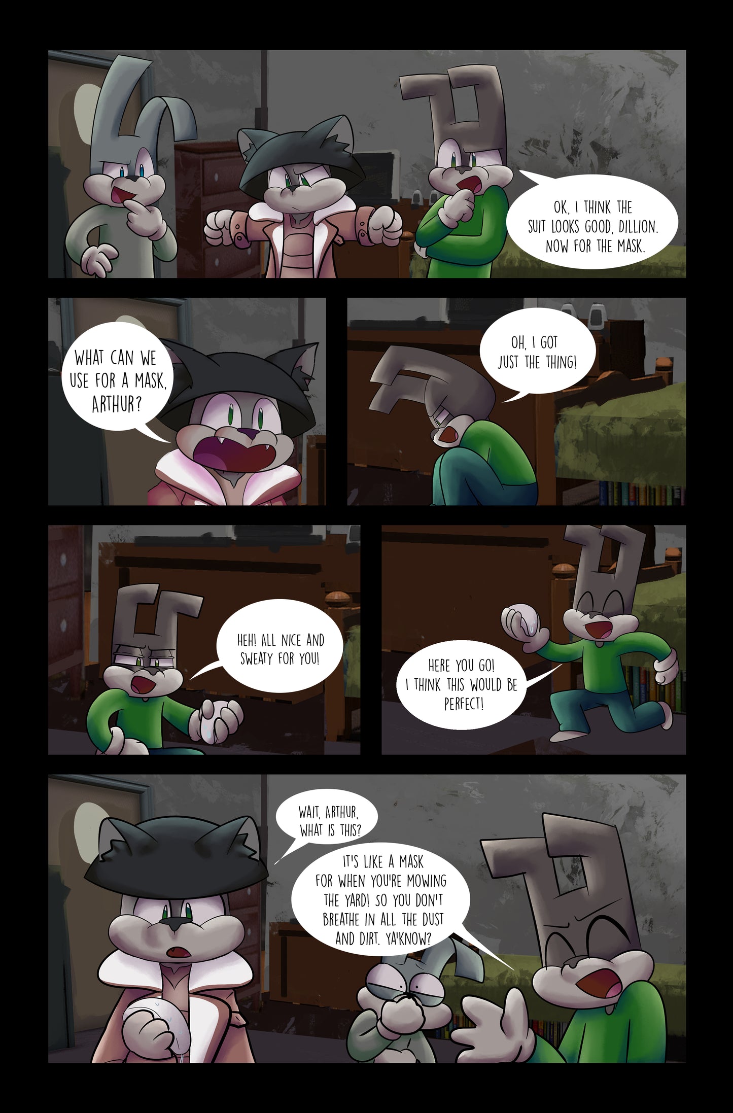 Dumb Rabbits: In Too Deep! (Cover B)